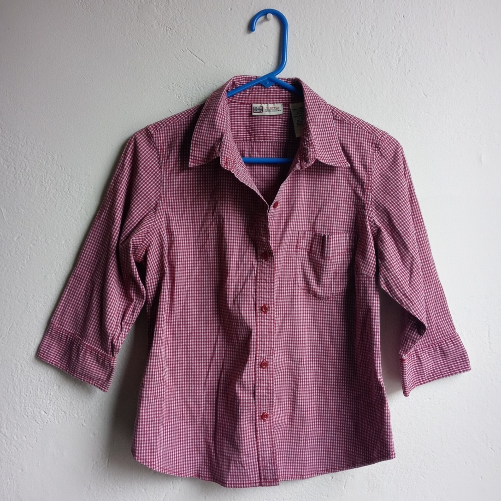 Faded Glory Plaid Button-down Shirt